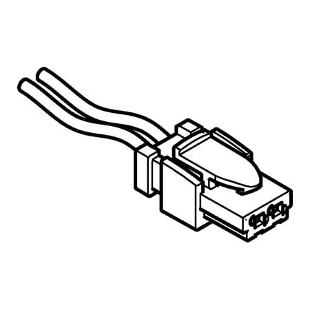 Plug Socket With Cable NEBV-HSG2-KN-2.5-N-LE2